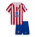 Atletico Madrid Hjemmedraktsett Barn 2025-26 Korte ermer (+ Korte bukser)